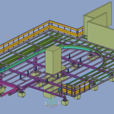 Vue 3D Télécabine Cote du Bois à La Toussuire