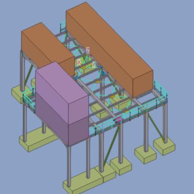 Vue 3D - Chantier du Tunnel LYON