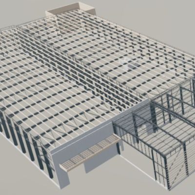 Vue 3D -Extension du bâtiment LALLIARD à Bonneville